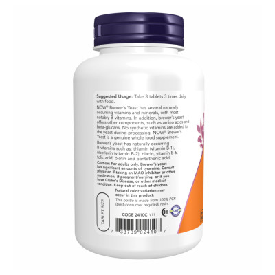 Brewers Yeast 10 grain 650mg - 200 tabs Brewers Yeast 10 grain 650mg - 200 tabs