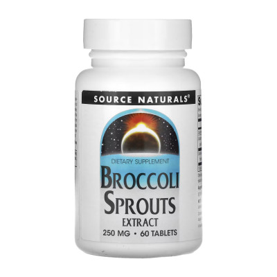 Broccoli Sprouts Extract 250mg - 60 tabs Broccoli Sprouts Extract 250mg - 60 tabs