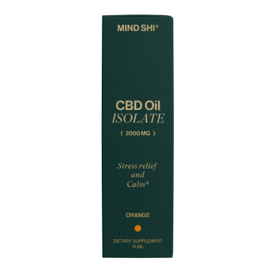 CBD Oil Isolate 2000 mg Orange - 10 ml CBD Oil Isolate 2000 mg Orange - 10 ml