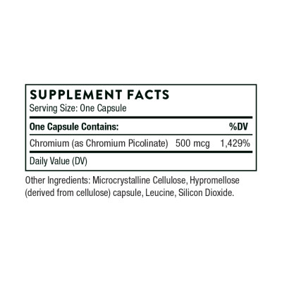 Chromium Picolinate - 60 caps Chromium Picolinate - 60 caps