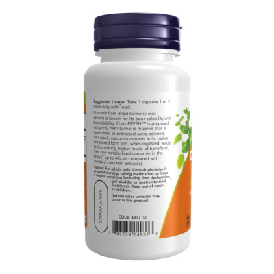 CurcuFRESH™ Curcumin 500mg - 60 vcaps CurcuFRESH™ Curcumin 500mg - 60 vcaps