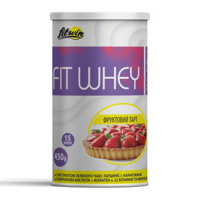 FitWhey - 450g Fruit Tart FitWhey - 450g Fruit Tart