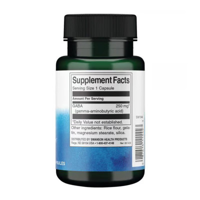 Gaba 250mg - 60 caps Gaba 250mg - 60 caps