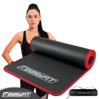 Килимок для йоги та фітнесу EasyFit Flex Pro з червоним кантом Килимок для йоги та фітнесу EasyFit Flex Pro з червоним кантом