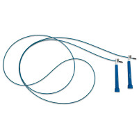 Швидкісна скакалка EasyFit Speed Cable Rope 3 м для схуднення, синя Швидкісна скакалка EasyFit Speed Cable Rope 3 м для схуднення, синя