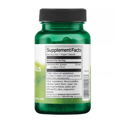 Lactobacillus Gasseri 3 Billion Cfu - 60 vcaps Lactobacillus Gasseri 3 Billion Cfu - 60 vcaps