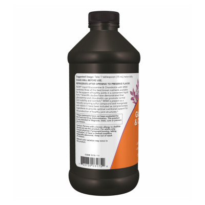 Liguid Glucosamine Chondroitin with MSM - 473ml Liguid Glucosamine Chondroitin with MSM - 473ml
