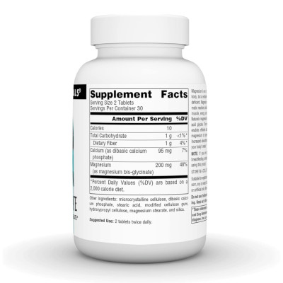Magnesium Bis-Glycinate - 60 tabs Magnesium Bis-Glycinate - 60 tabs