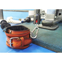 Манжета EasyFit F8 коричнева для тяги на тренажері (шкіра) Манжета EasyFit F8 коричнева для тяги на тренажері (шкіра)