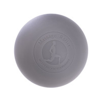 Масажний м'ячик EasyFit каучук 6.5 см сірий Масажний м'ячик EasyFit каучук 6.5 см сірий