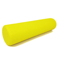 Масажний ролик EasyFit Foam Roller 60 см Жовтий Масажний ролик EasyFit Foam Roller 60 см Жовтий
