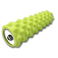 Масажний ролик EasyFit Grid Roller Extreme 45 см Салатовий Масажний ролик EasyFit Grid Roller Extreme 45 см Салатовий