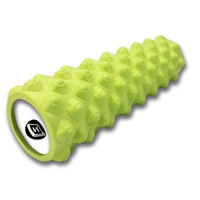Масажний ролик EasyFit Grid Roller Extreme 45 см Салатовий Масажний ролик EasyFit Grid Roller Extreme 45 см Салатовий