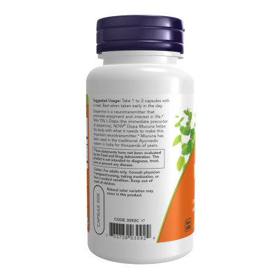 Dopa Mucuna - 180 vcaps Dopa Mucuna - 180 vcaps