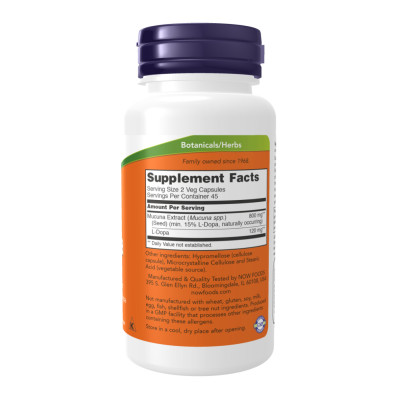 Dopa Mucuna - 180 vcaps Dopa Mucuna - 180 vcaps