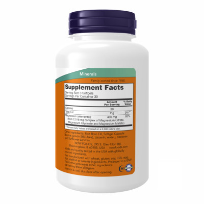 Magnesium Citrate 134mg - 90 sgels Magnesium Citrate 134mg - 90 sgels