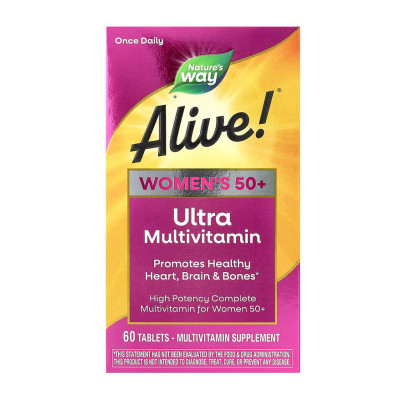Once Daily Women 50+ Ultra Multivitamin- 60 tabs (Пошкоджена банка) Once Daily Women 50+ Ultra Multivitamin- 60 tabs (Пошкоджена банка)