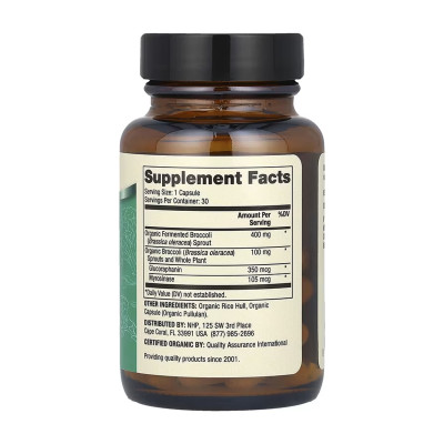 Organic Fermented Broccoli Sprouts - 30 caps Organic Fermented Broccoli Sprouts - 30 caps