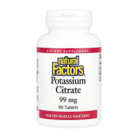 Potassium Citrate 99mg - 90 tabs Potassium Citrate 99mg - 90 tabs