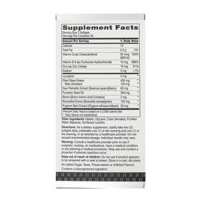 Prostate Health - 60 softgels Prostate Health - 60 softgels