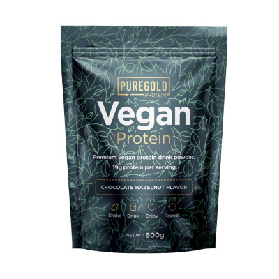 Vegan Protein - 500g Chocolate Hazelnut Vegan Protein - 500g Chocolate Hazelnut