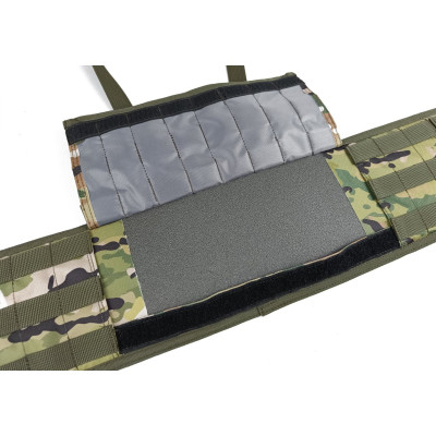 Тактичний пояс розвантажувальний РПС з кріпленнім MOLLE та плечовими лямками мультикам без підсумків Тактичний пояс розвантажувальний РПС з кріпленнім MOLLE та плечовими лямками мультикам без підсумків