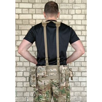 Тактичний пояс розвантажувальний РПС з кріпленнім MOLLE та плечовими лямками піксель ЗСУ MM-14 без підсумків Тактичний пояс розвантажувальний РПС з кріпленнім MOLLE та плечовими лямками піксель ЗСУ MM-14 без підсумків