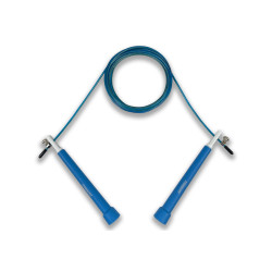 Швидкісна скакалка EasyFit Speed Cable Rope 3 м для схуднення, синя Швидкісна скакалка EasyFit Speed Cable Rope 3 м для схуднення, синя