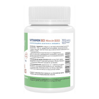 Stark Niacin Vitamin B3 with Flush 500mg - 100 tabs Stark Niacin Vitamin B3 with Flush 500mg - 100 tabs