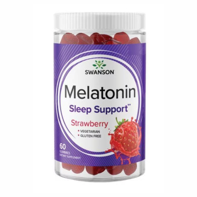 Melatonin Sleep Support Strawberry - 60 Gummies Melatonin Sleep Support Strawberry - 60 Gummies