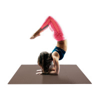 Татамі мат EasyFit 8 шт (30х30х1 см) хвіст ластівки коричневий Татамі мат EasyFit 8 шт (30х30х1 см) хвіст ластівки коричневий