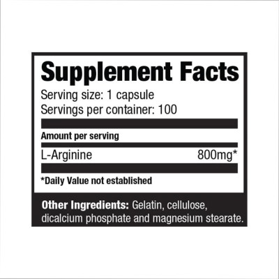 Arginine Power 800 mg - 100 caps
