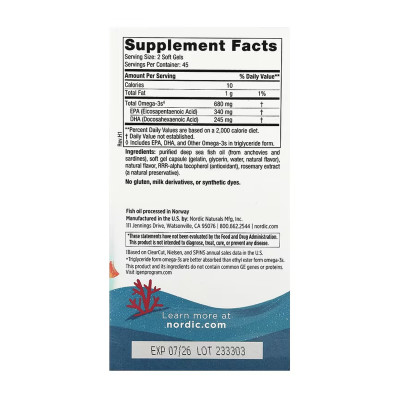 Ultimate Omega Junior - 90 mini softgels Ultimate Omega Junior - 90 mini softgels