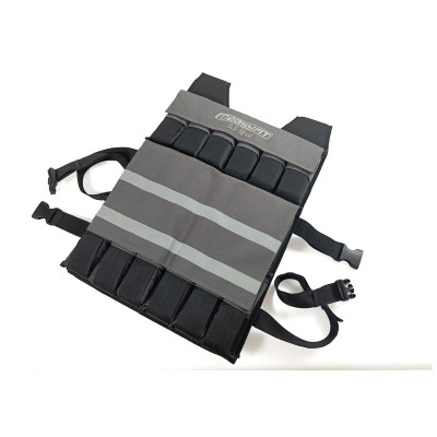 Жилет обтяжувач EasyFit Armor 18 кг набірний з кроком 0,5 кг Жилет обтяжувач EasyFit Armor 18 кг набірний з кроком 0,5 кг