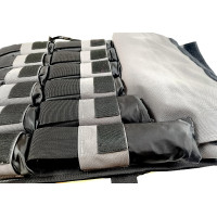 Жилет обтяжувач EasyFit Armor 18 кг набірний з кроком 0,5 кг Жилет обтяжувач EasyFit Armor 18 кг набірний з кроком 0,5 кг