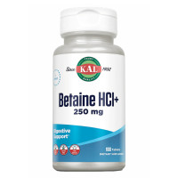 Betaine HCl Plus 250mg - 100 tabs Betaine HCl Plus 250mg - 100 tabs