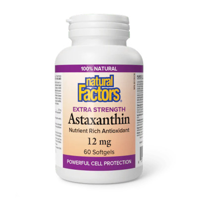 Astaxanthin 12mg - 60 softgels Astaxanthin 12mg - 60 softgels