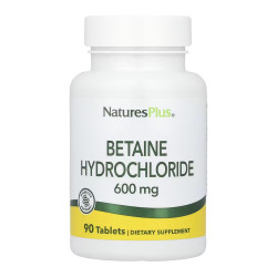 Betaine Hydrochloride 600mg - 90 tabs Betaine Hydrochloride 600mg - 90 tabs