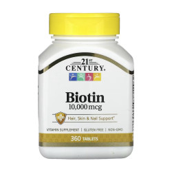 Biotin 10,000 mcg - 360 tabs Biotin 10,000 mcg - 360 tabs