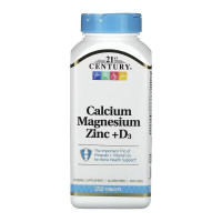 Calcium Magnesium Zinc +D3 - 250 tabs Calcium Magnesium Zinc +D3 - 250 tabs