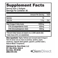 Clean Omega 3 - 120 Softgels Clean Omega 3 - 120 Softgels