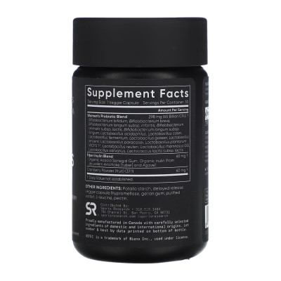 Daily Women's Probiotics 65 Billion CFU - 30 veg caps