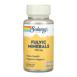 Fulvic Minerals 100mg - 30 vcaps Fulvic Minerals 100mg - 30 vcaps
