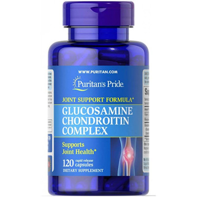 Glucosamine Chondroitin Complex - 120caps (Пошкоджена банка) Glucosamine Chondroitin Complex - 120caps (Пошкоджена банка)