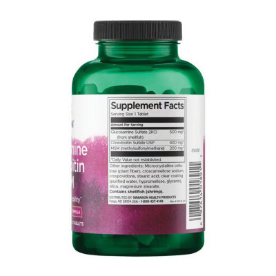 Glucosamine Chondroitin & Msm - Higher Strength - 120 tabs Glucosamine Chondroitin & Msm - Higher Strength - 120 tabs