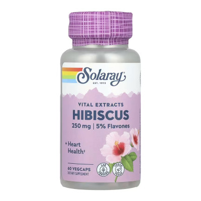 Hibiscus Flower Extract 250mg - 60 vcaps Hibiscus Flower Extract 250mg - 60 vcaps