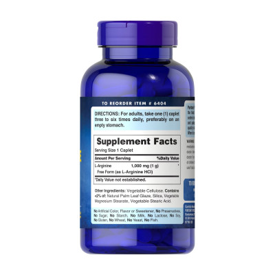 L-Arginine 1000 mg - 200 caps L-Arginine 1000 mg - 200 caps