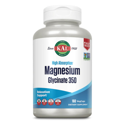 Magnesium Glycinate 350 - 160 veg caps (Затерта дата)