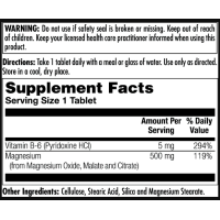 Magnesium Sustained Release Triple Source 500mg - 100 tabs Magnesium Sustained Release Triple Source 500mg - 100 tabs