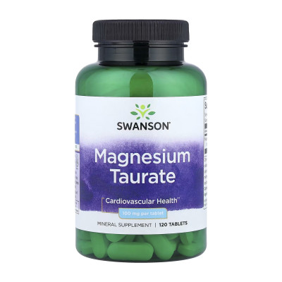 Magnesium Taurate 100 mg - 120 tabs Magnesium Taurate 100 mg - 120 tabs